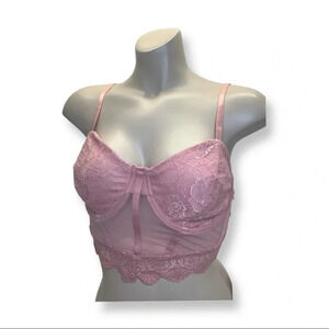 Blashe Size Large Lace Underwire Bustier Top. New With Tags